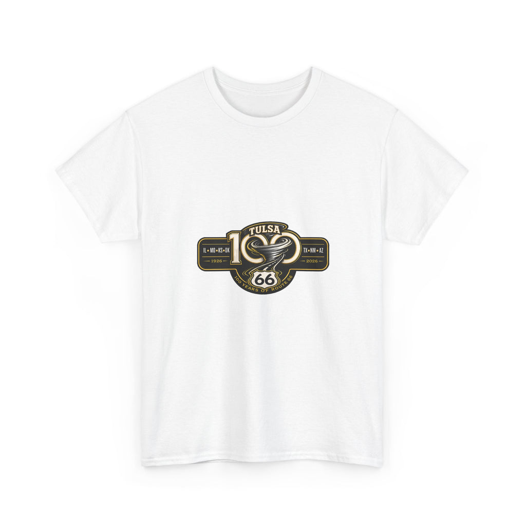 Tulsa Route 66 Vintage Emblem Tee