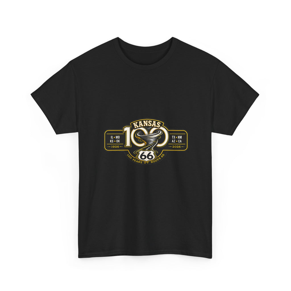 Kansas Route 66 Tee – Retro Vintage Road Trip T‑Shirt