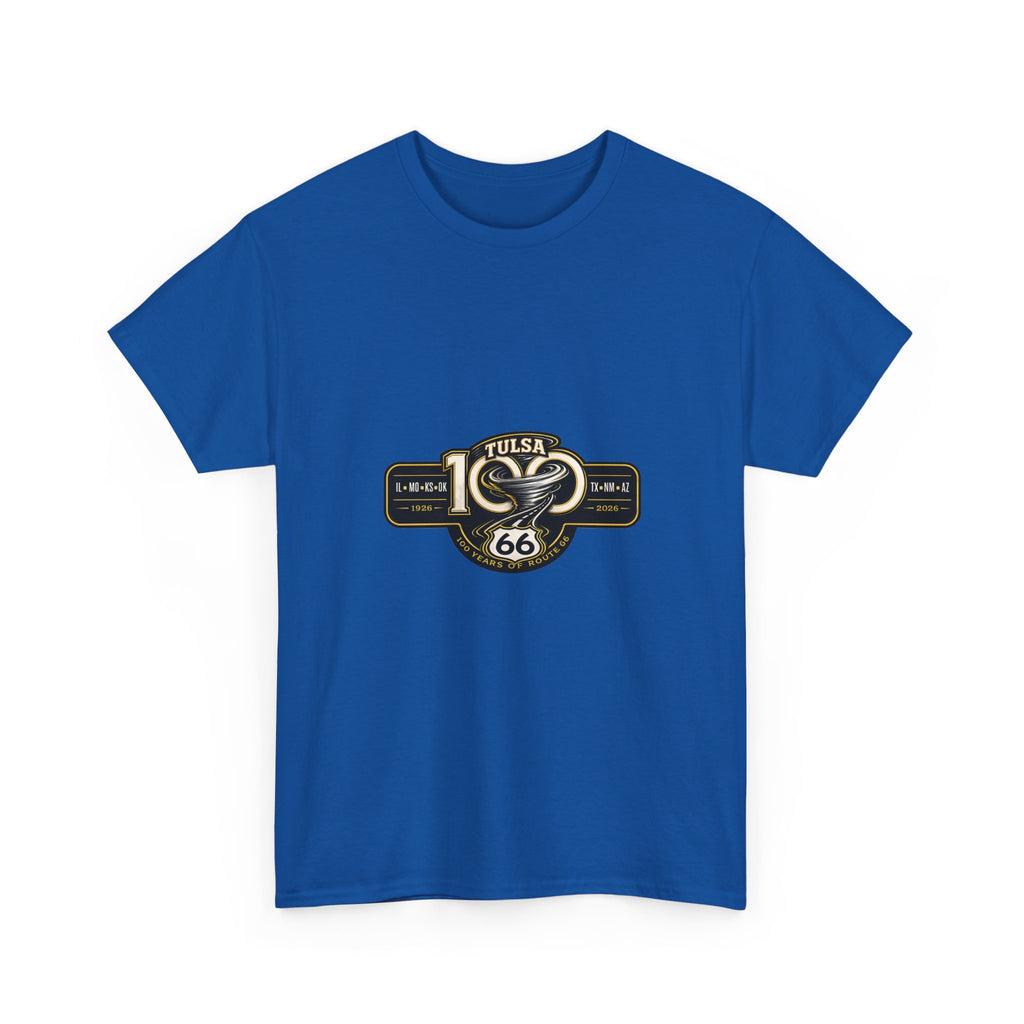 Tulsa Route 66 Vintage Emblem Tee