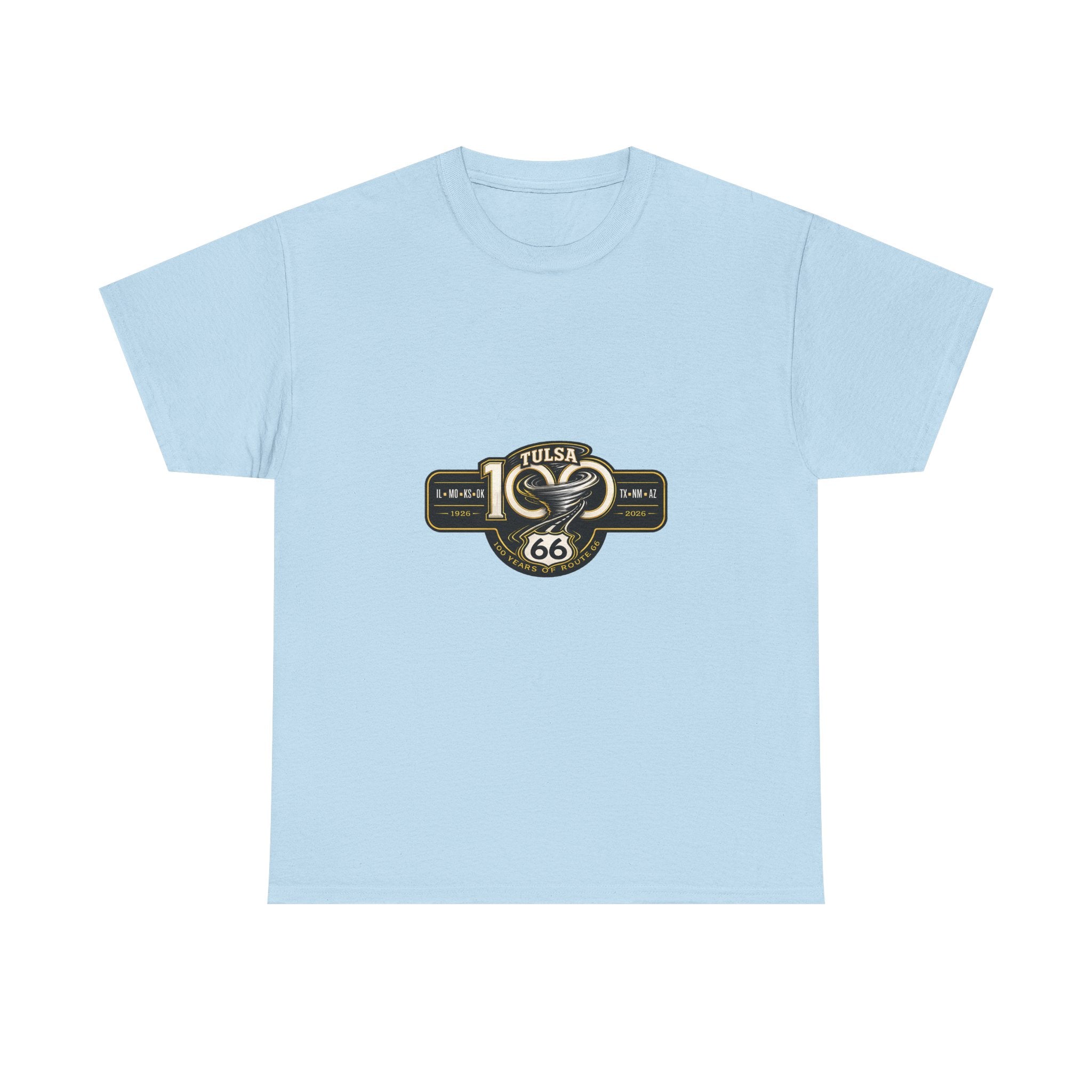 Tulsa Route 66 Vintage Emblem Tee