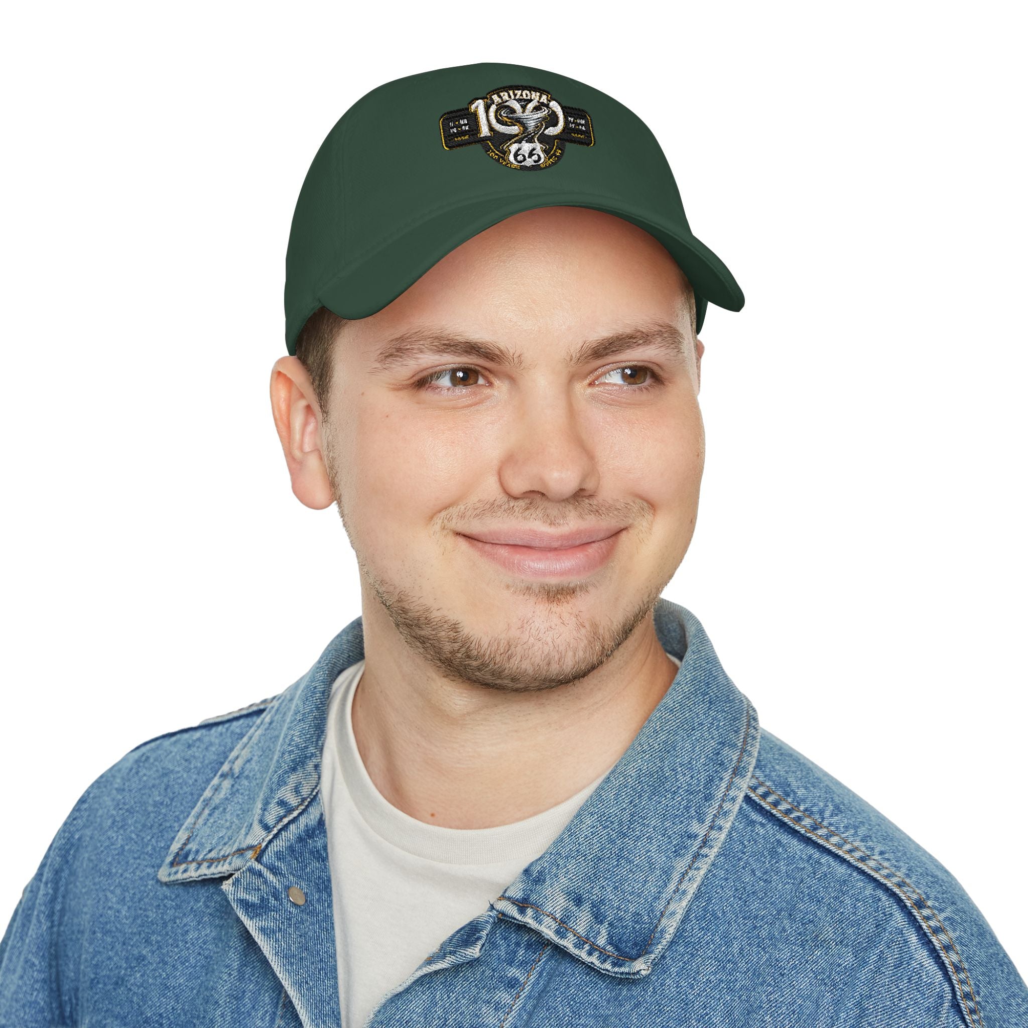 Arizona Route 66 Low Profile Baseball Cap – Retro Road Trip Patch