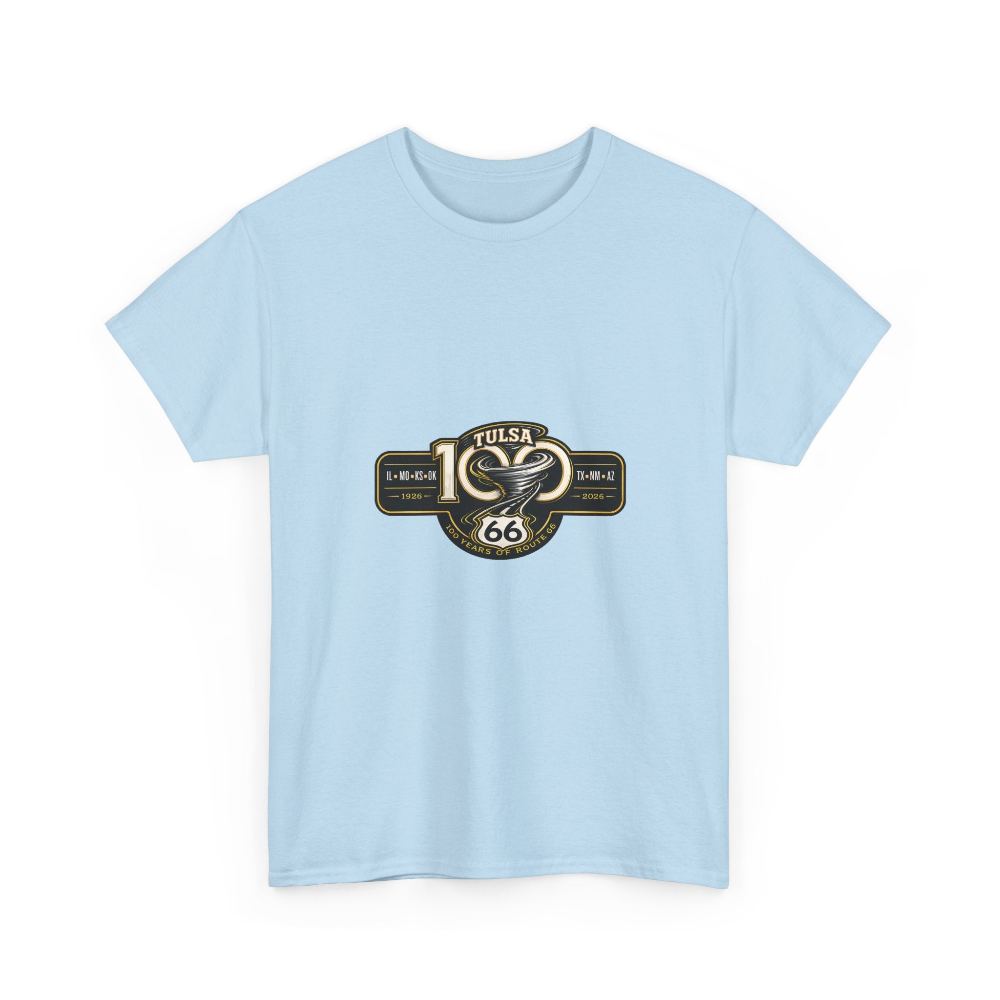 Tulsa Route 66 Vintage Emblem Tee
