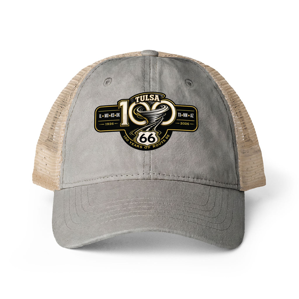 Women's Washed Mesh-Back Cap