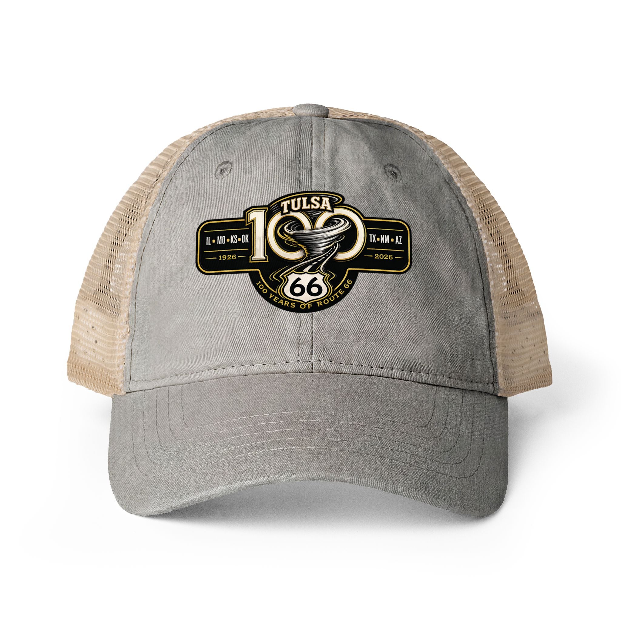 Women's Washed Mesh-Back Cap