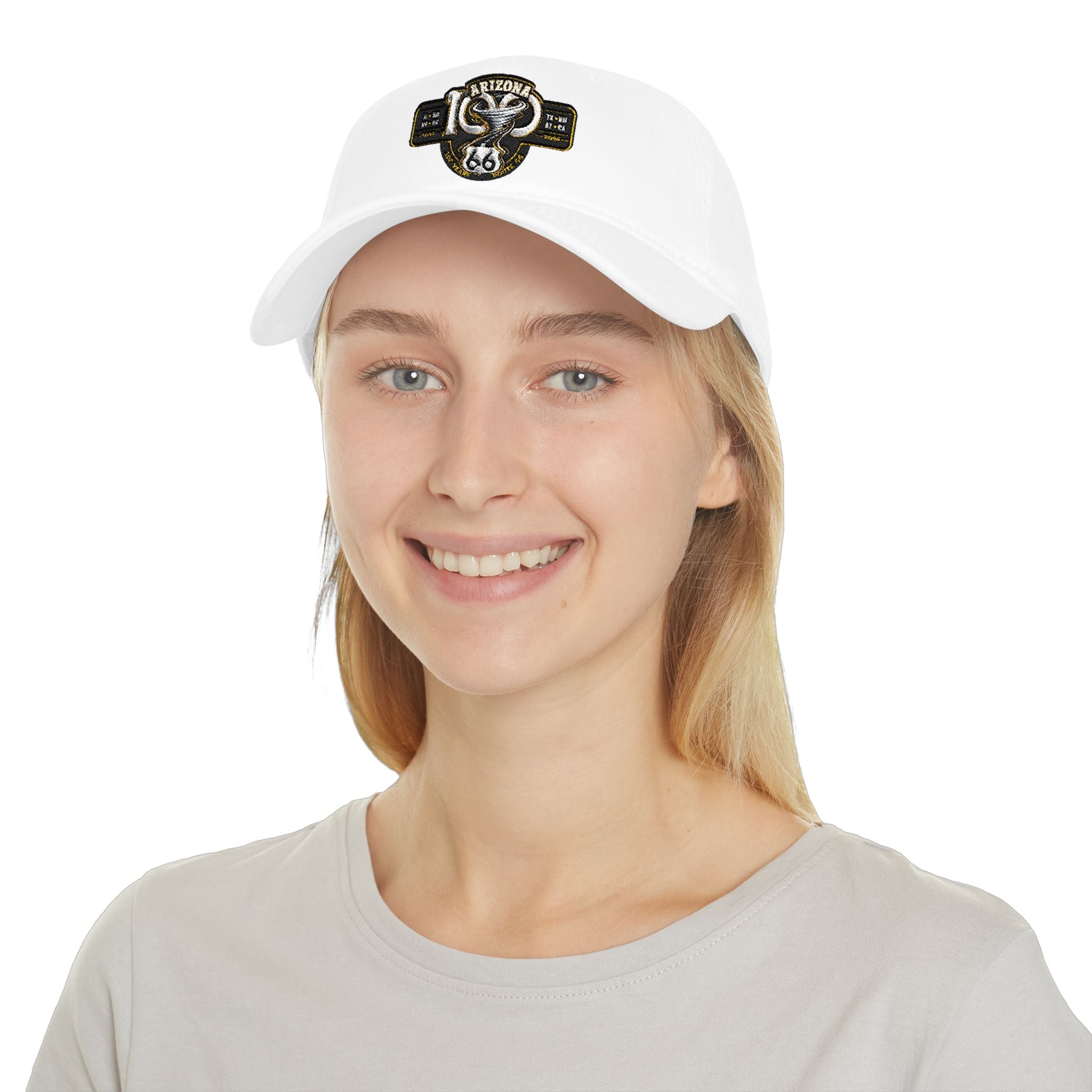 Arizona Route 66 Low Profile Baseball Cap – Retro Road Trip Patch