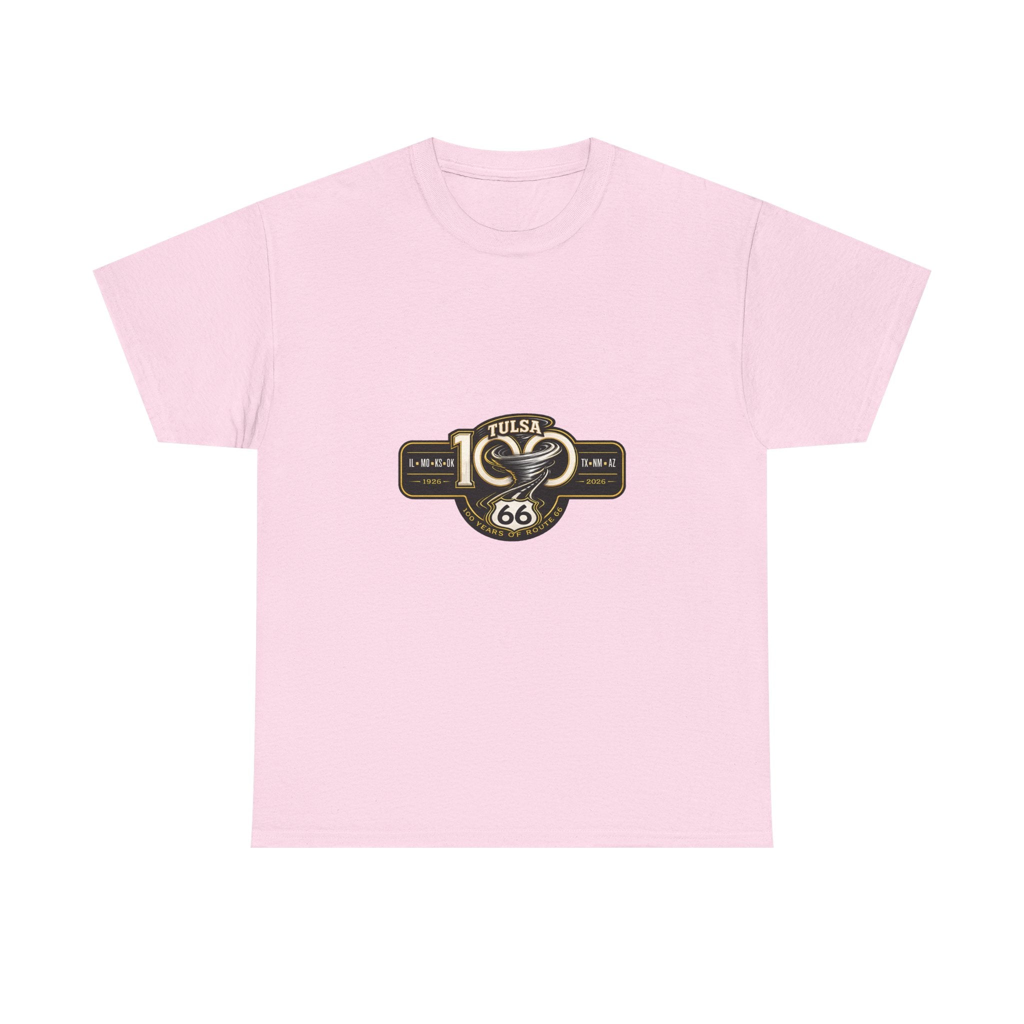 Tulsa Route 66 Vintage Emblem Tee
