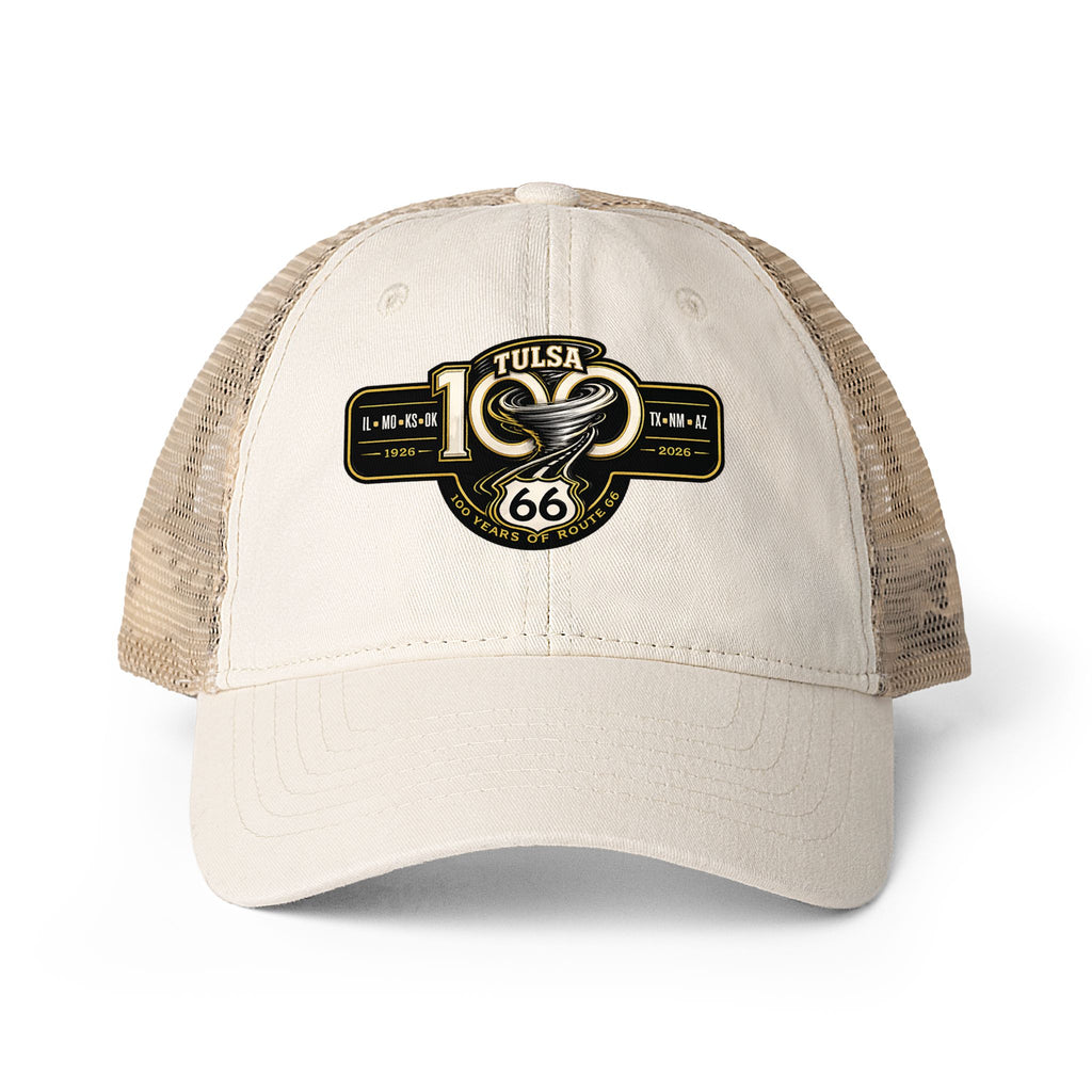 Women's Washed Mesh-Back Cap