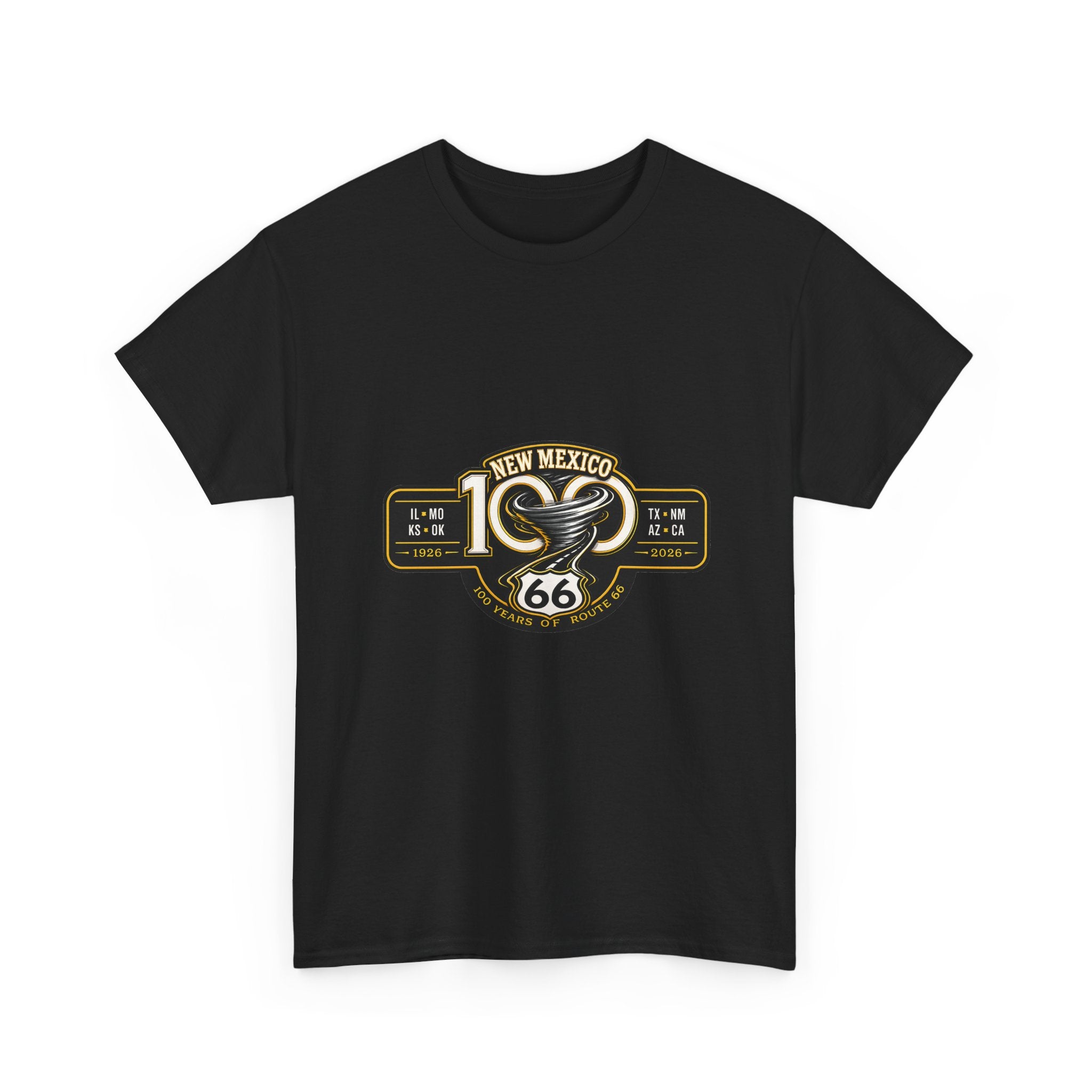 T-Shirt - New Mexico Route 66 Vintage Roadtrip Tee (10th Anniversary)