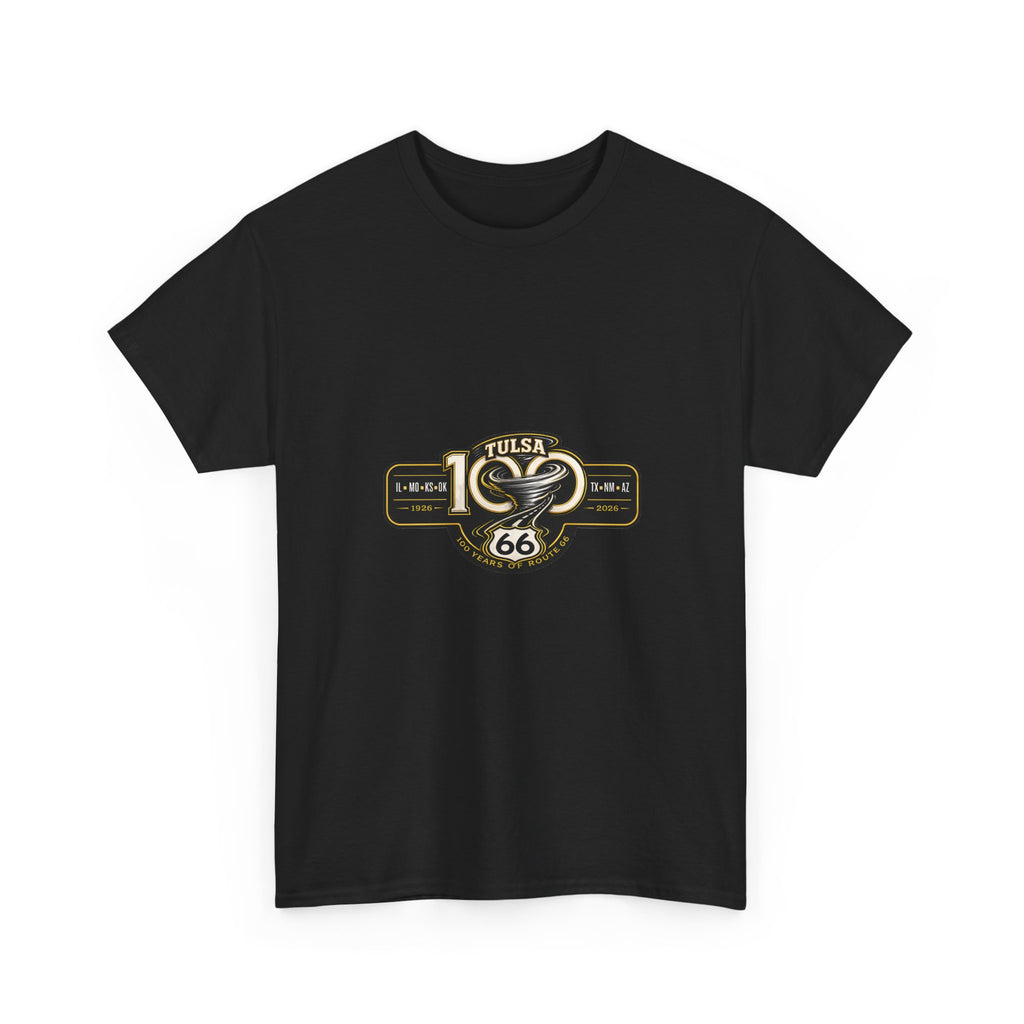 Tulsa Route 66 Vintage Emblem Tee