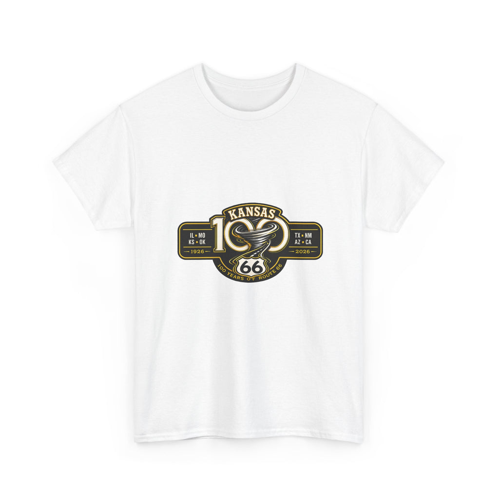 Kansas Route 66 Tee – Retro Vintage Road Trip T‑Shirt