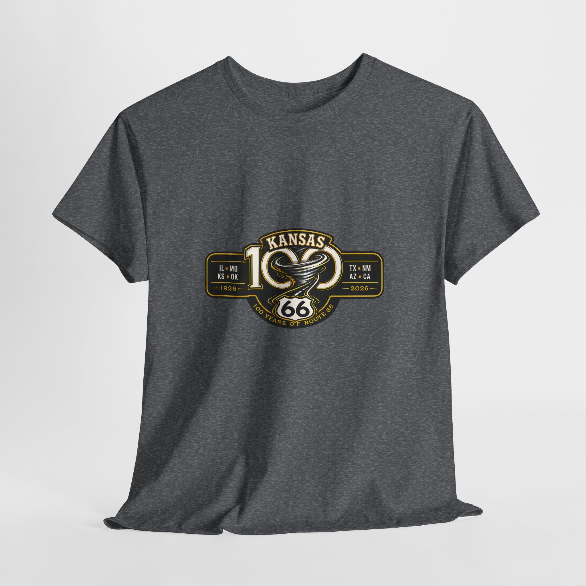 Kansas Route 66 Tee – Retro Vintage Road Trip T‑Shirt