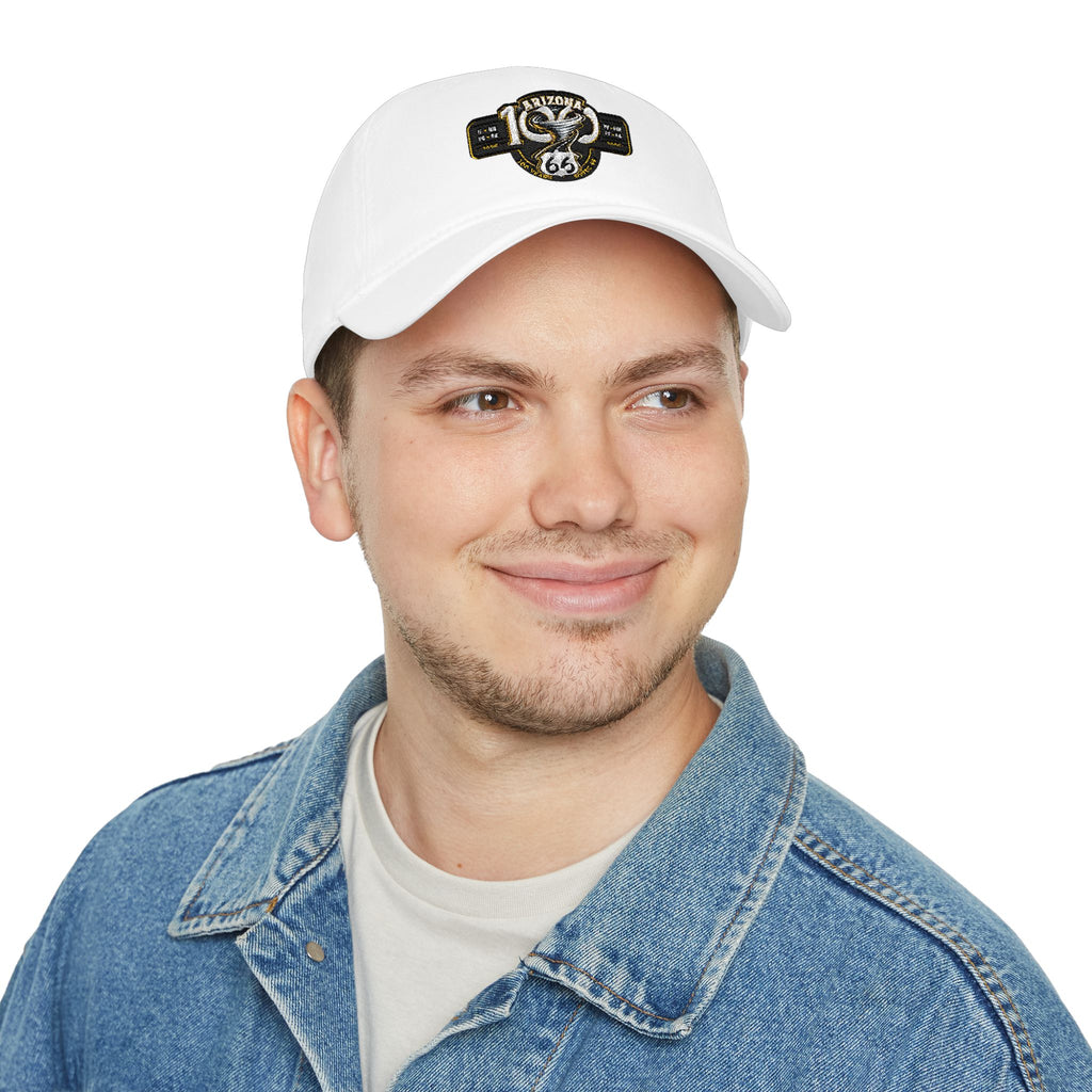 Arizona Route 66 Low Profile Baseball Cap – Retro Road Trip Patch