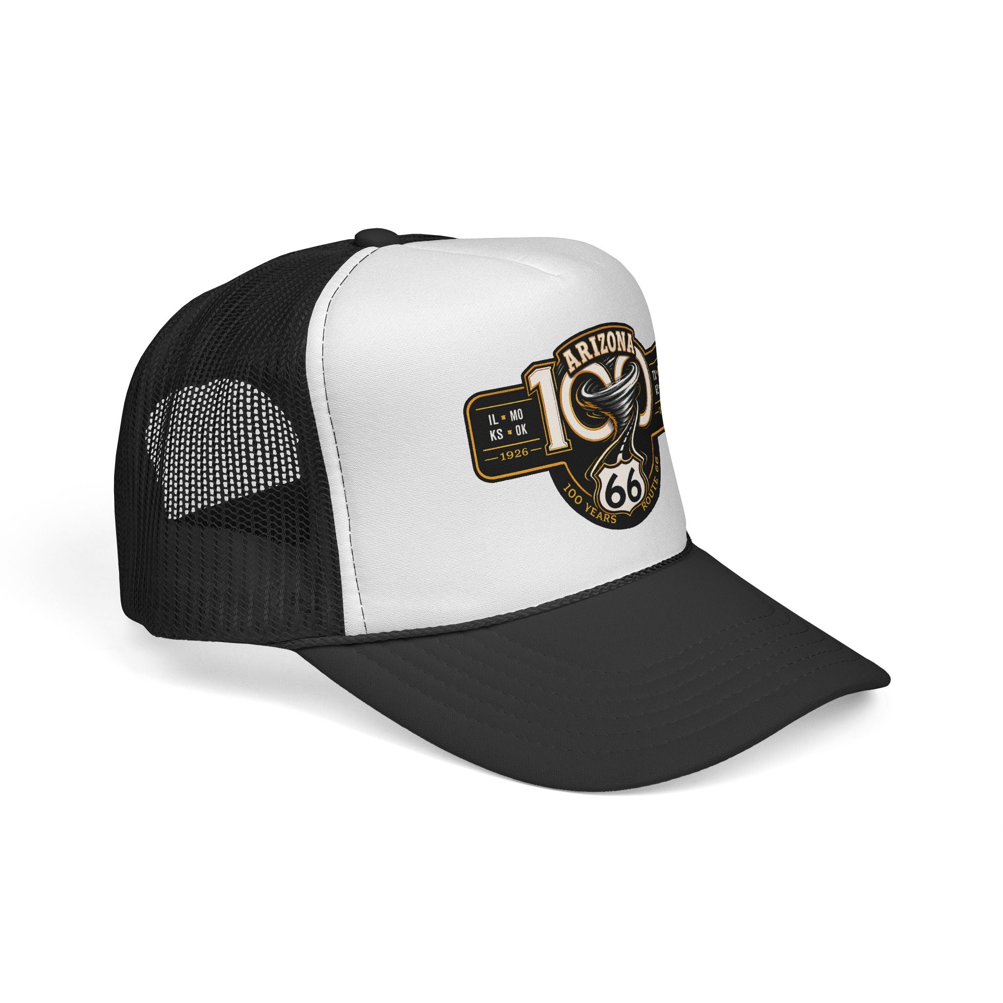 Arizona Route 66 Snake Trucker Cap – Vintage Road Trip Mesh Hat