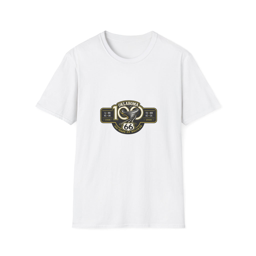 Oklahoma Route 66 Centennial T-Shirt — Vintage Road Trip Tee