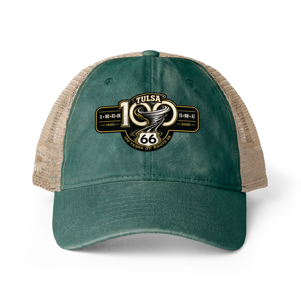 Women's Washed Mesh-Back Cap