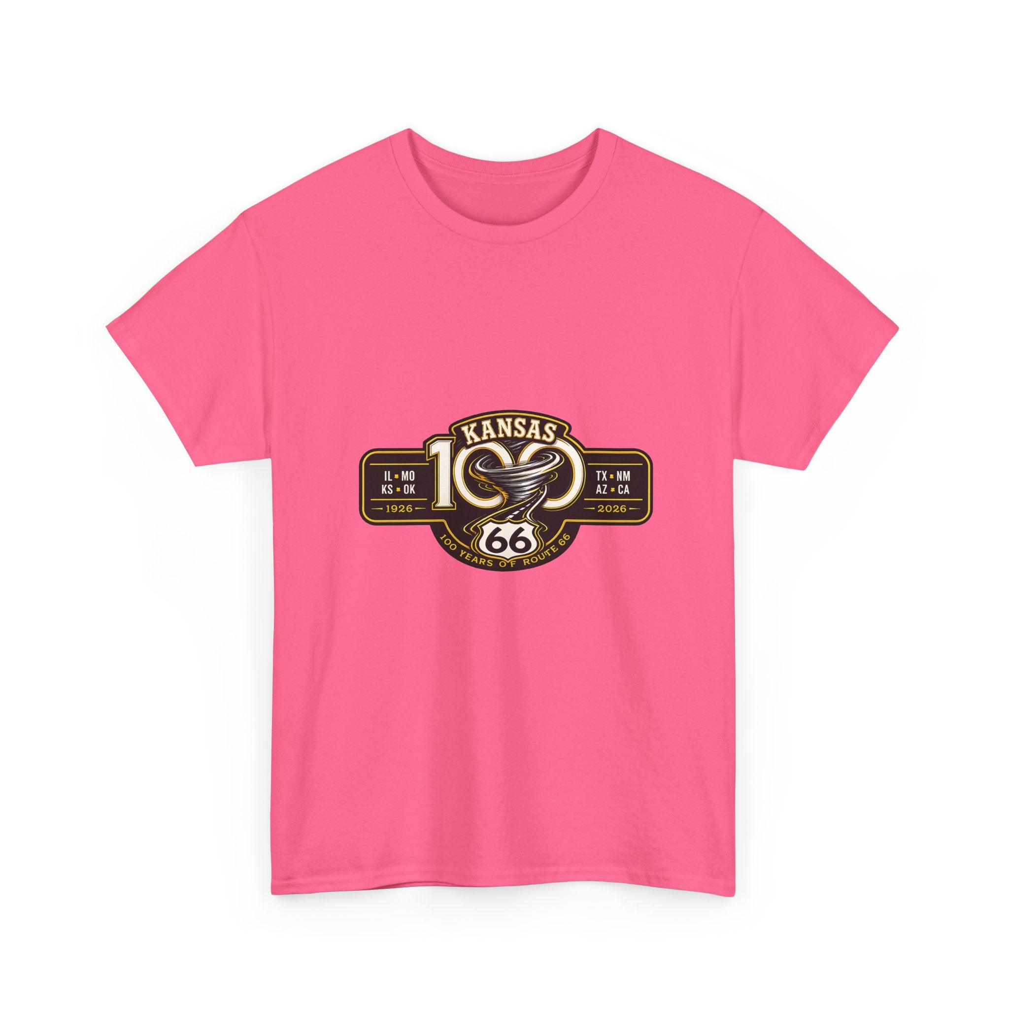 Kansas Route 66 Tee – Retro Vintage Road Trip T‑Shirt