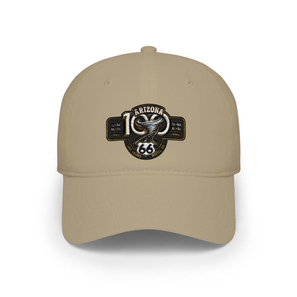 Arizona Route 66 Low Profile Baseball Cap – Retro Road Trip Patch