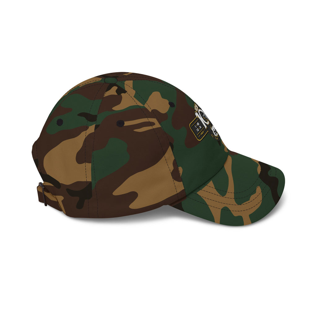 New Mexico Route 66 Dad Cap — Vintage Snake Patch Baseball Hat