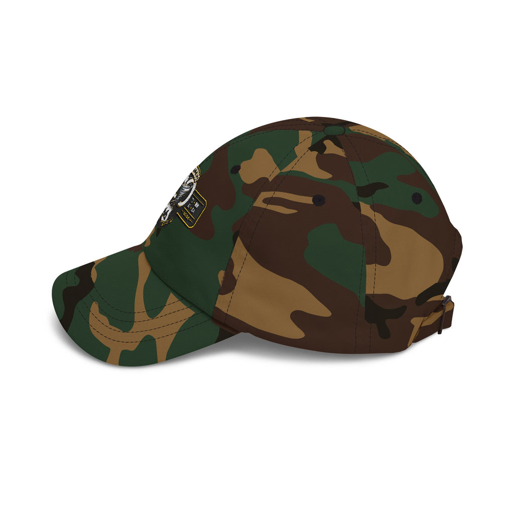 New Mexico Route 66 Dad Cap — Vintage Snake Patch Baseball Hat