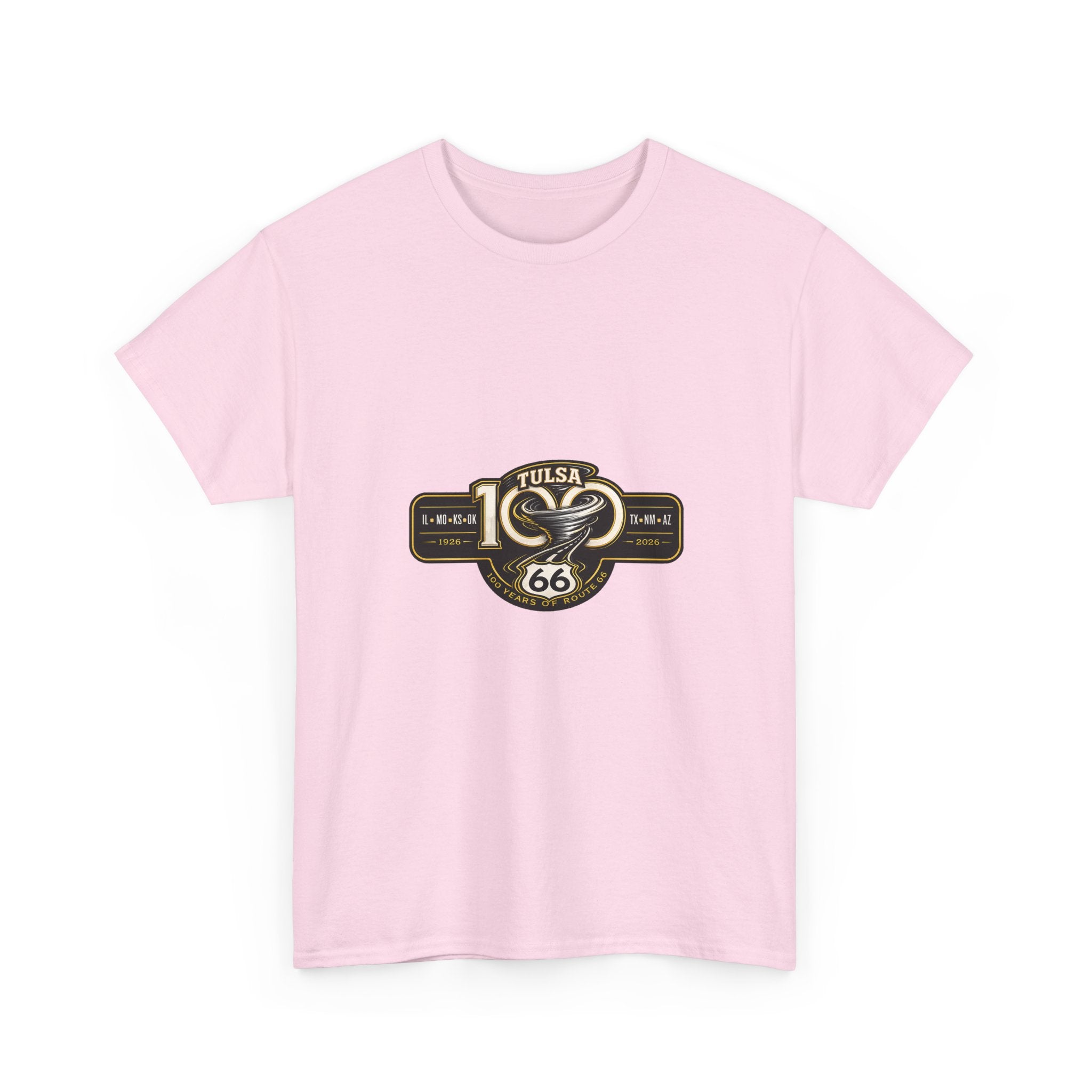 Tulsa Route 66 Vintage Emblem Tee
