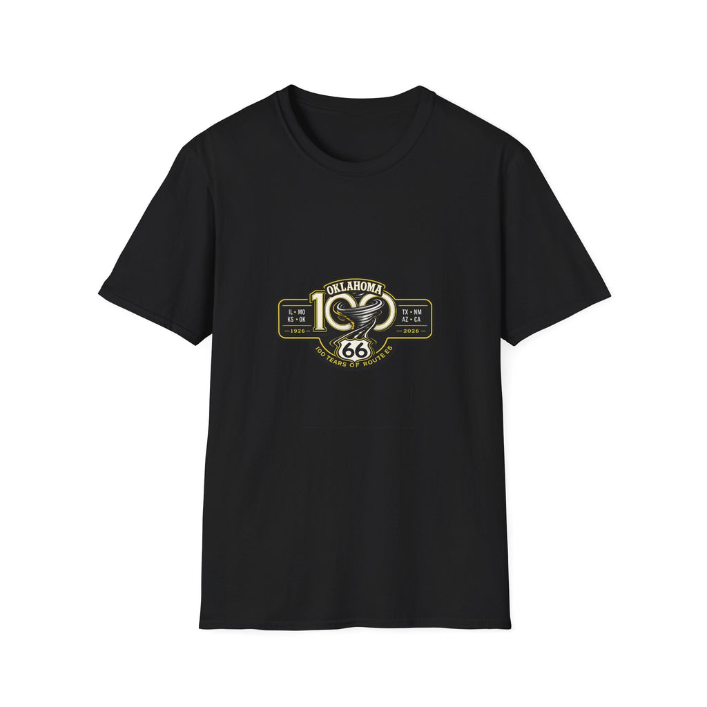 Oklahoma Route 66 Centennial T-Shirt — Vintage Road Trip Tee