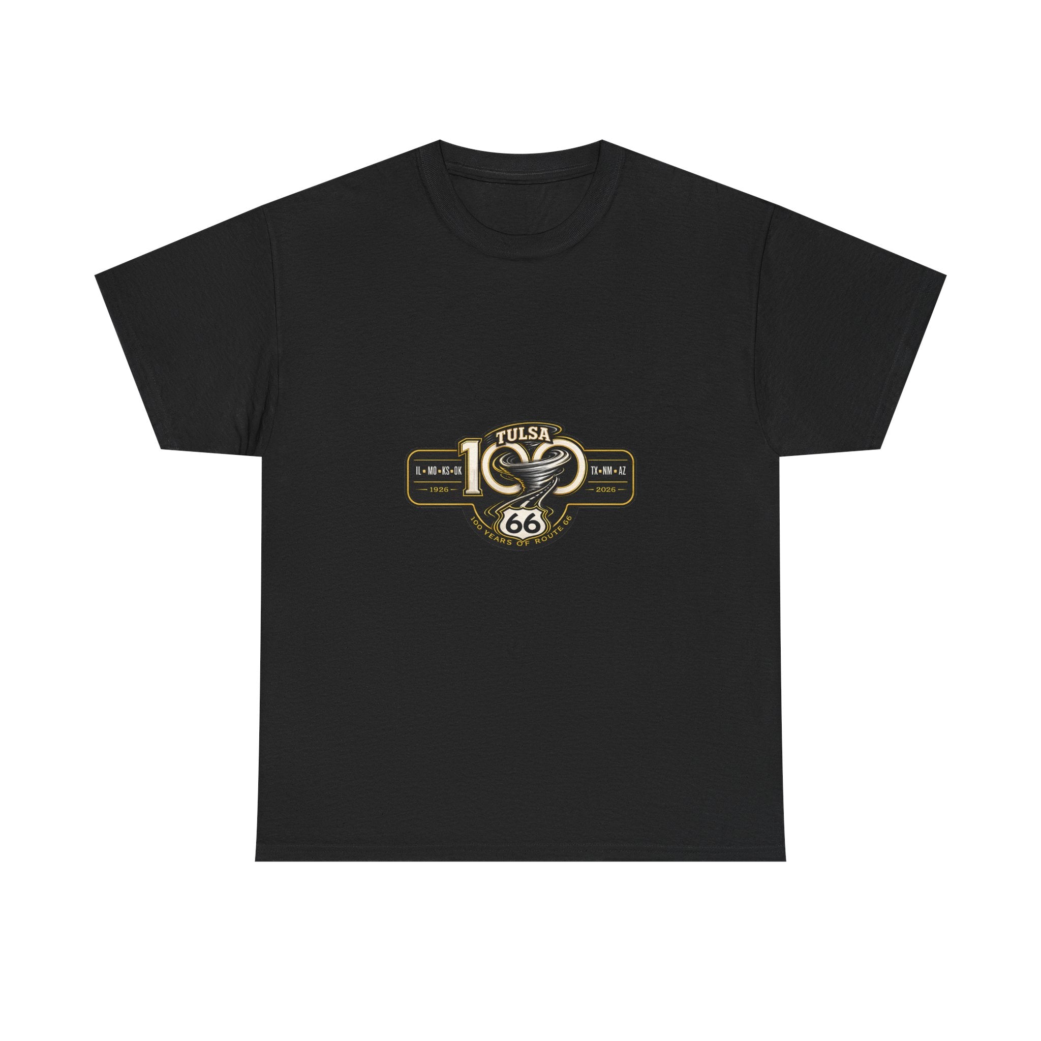 Tulsa Route 66 Vintage Emblem Tee