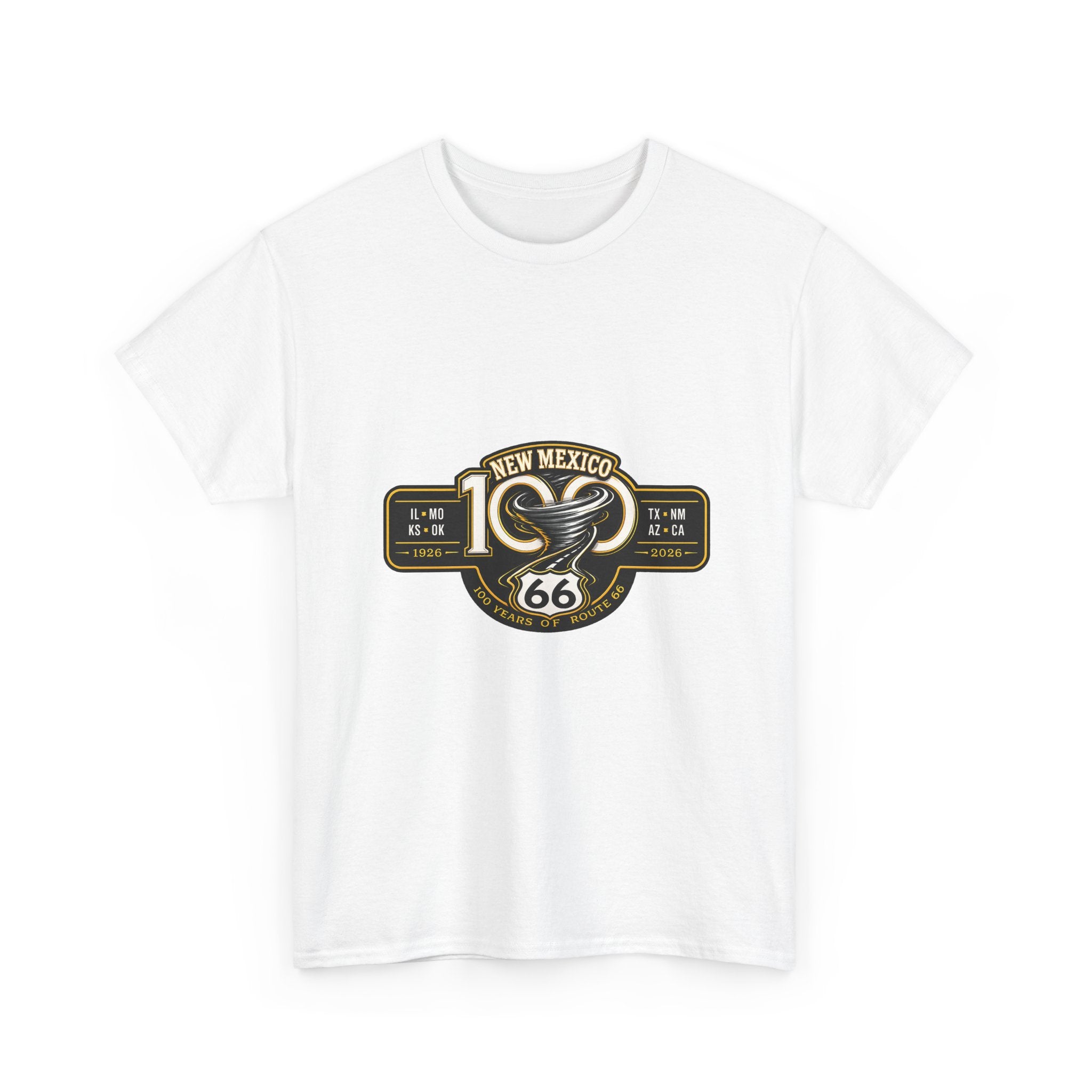 T-Shirt - New Mexico Route 66 Vintage Roadtrip Tee (10th Anniversary)