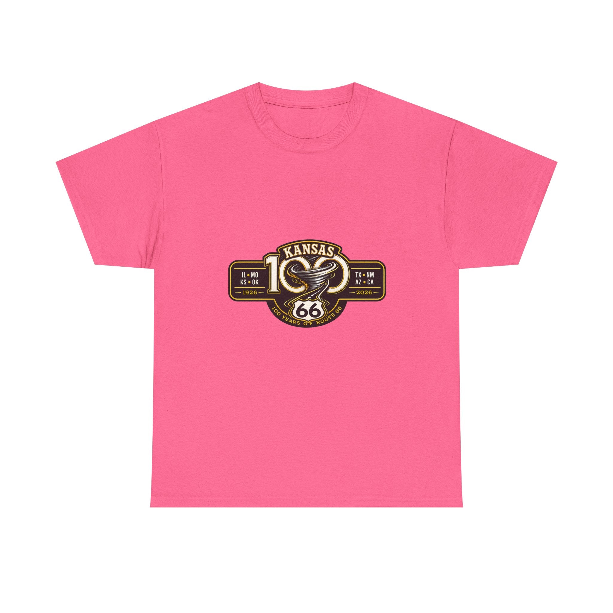 Kansas Route 66 Tee – Retro Vintage Road Trip T‑Shirt