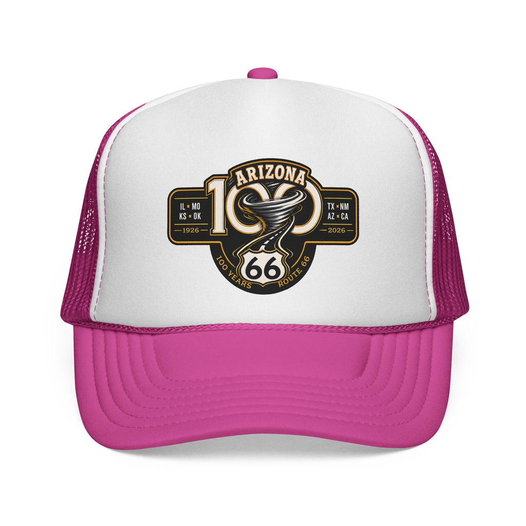 Arizona Route 66 Snake Trucker Cap – Vintage Road Trip Mesh Hat