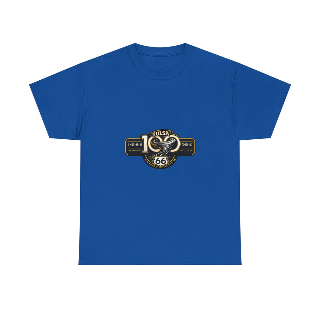 Tulsa Route 66 Vintage Emblem Tee