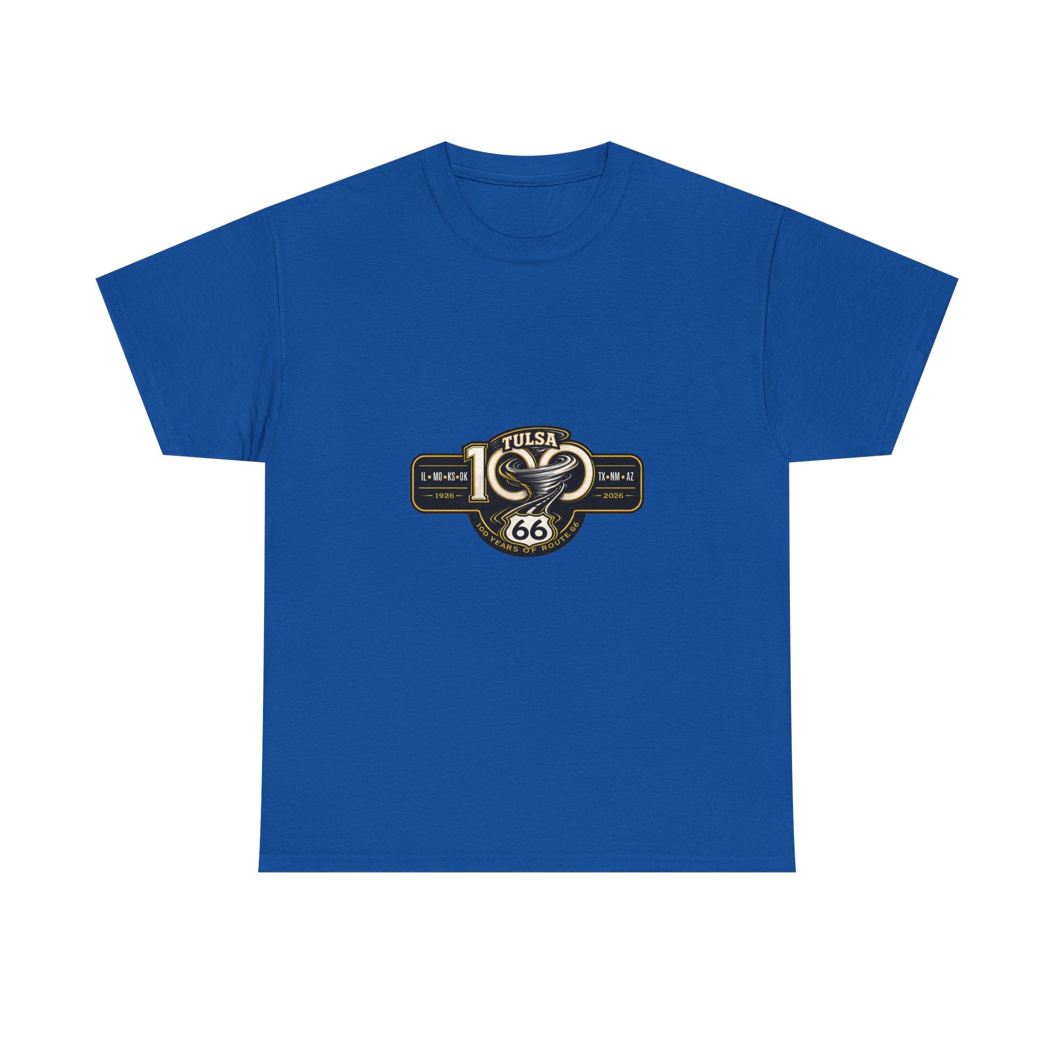 Tulsa Route 66 Vintage Emblem Tee