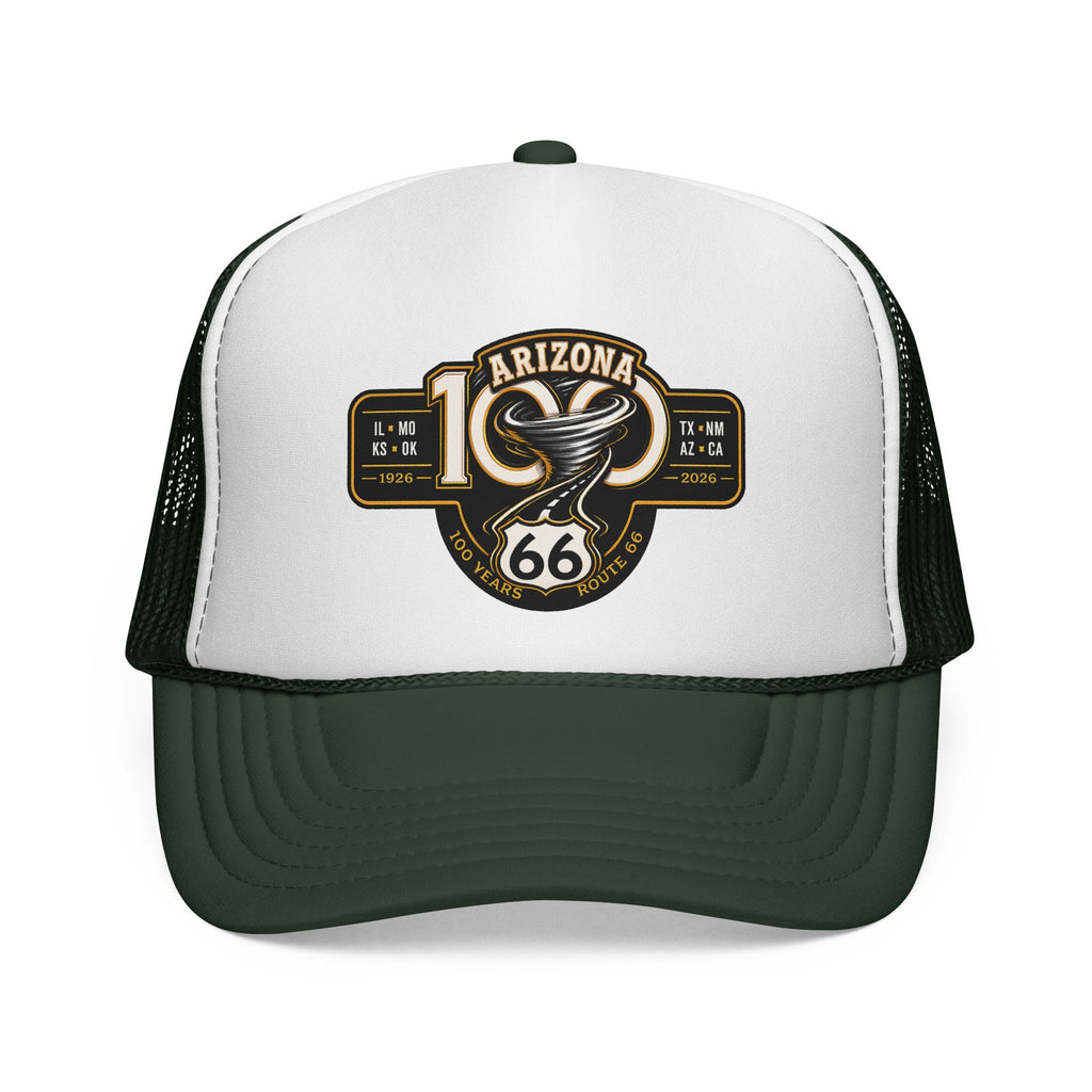 Arizona Route 66 Snake Trucker Cap – Vintage Road Trip Mesh Hat