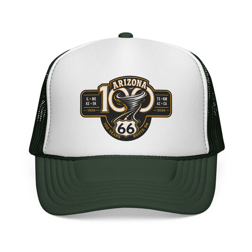 Arizona Route 66 Snake Trucker Cap – Vintage Road Trip Mesh Hat
