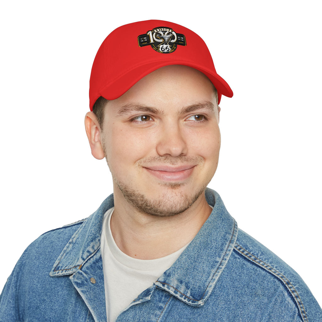 Arizona Route 66 Low Profile Baseball Cap – Retro Road Trip Patch
