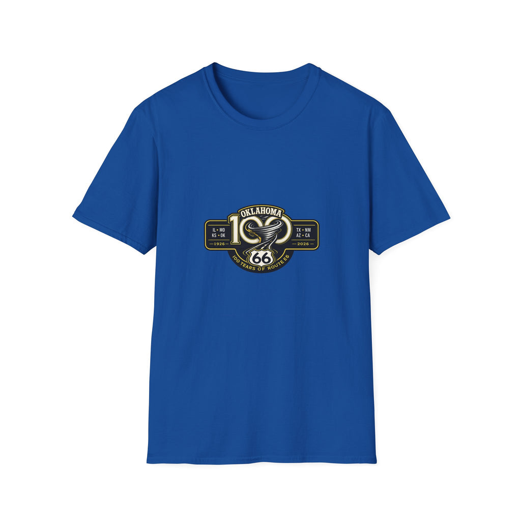 Oklahoma Route 66 Centennial T-Shirt — Vintage Road Trip Tee