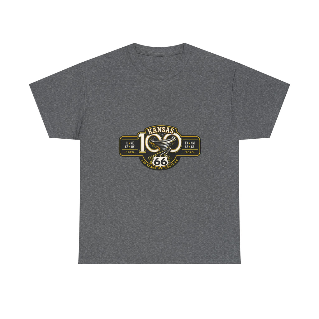 Kansas Route 66 Tee – Retro Vintage Road Trip T‑Shirt