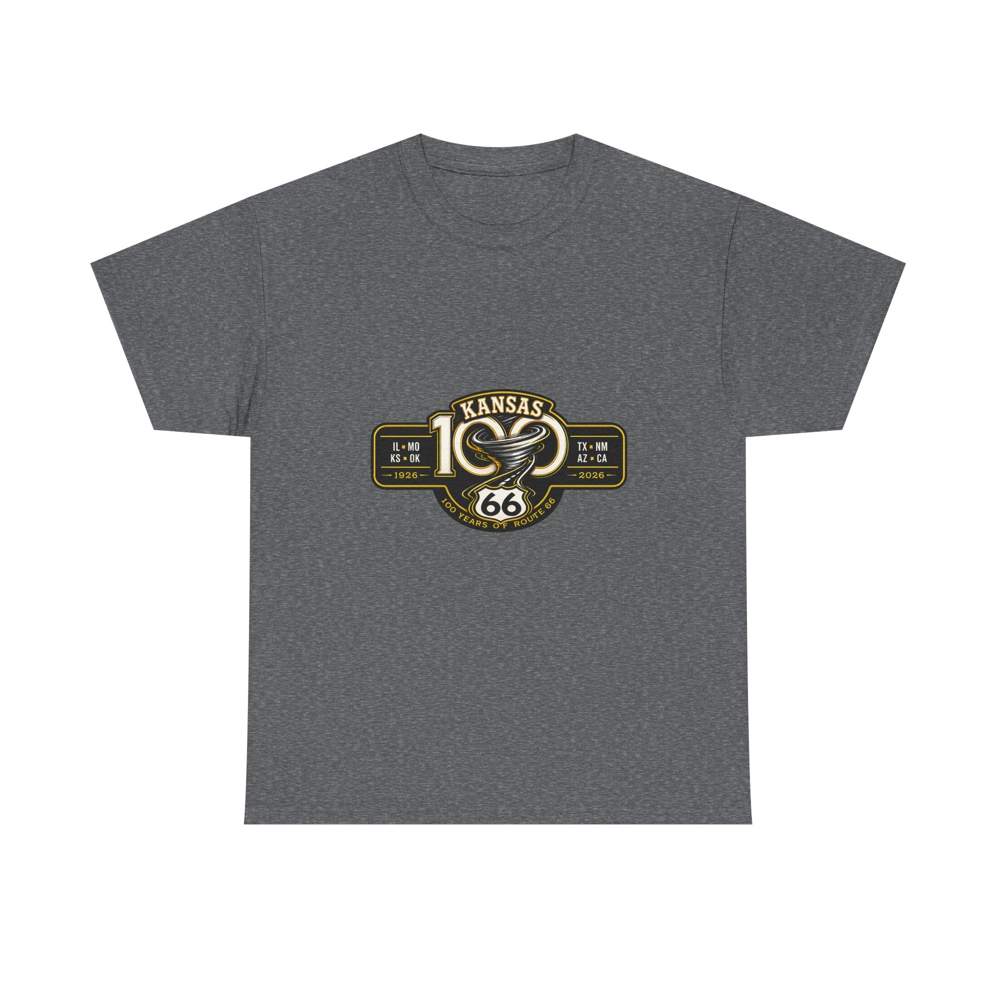 Kansas Route 66 Tee – Retro Vintage Road Trip T‑Shirt