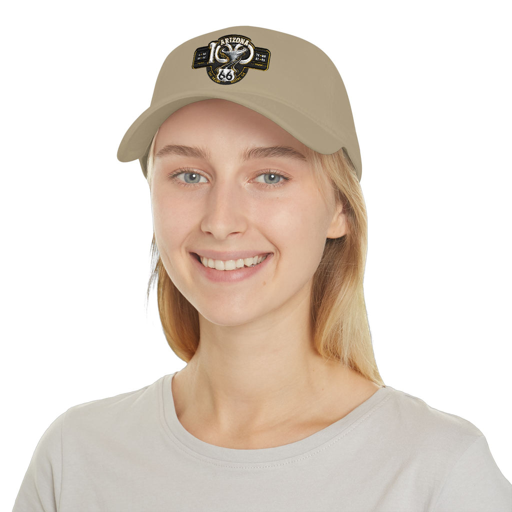 Arizona Route 66 Low Profile Baseball Cap – Retro Road Trip Patch