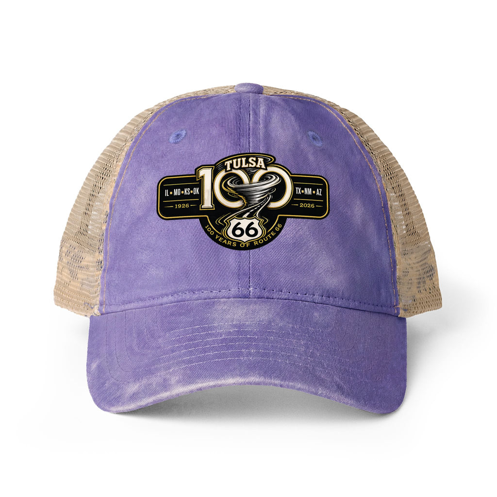 Women's Washed Mesh-Back Cap