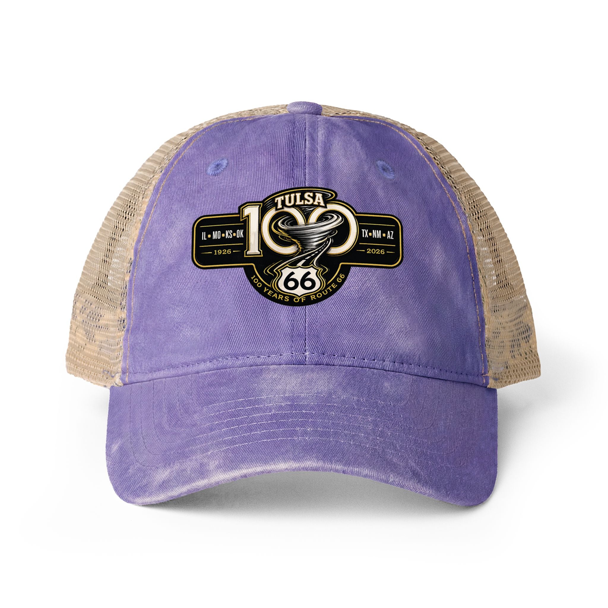 Women's Washed Mesh-Back Cap