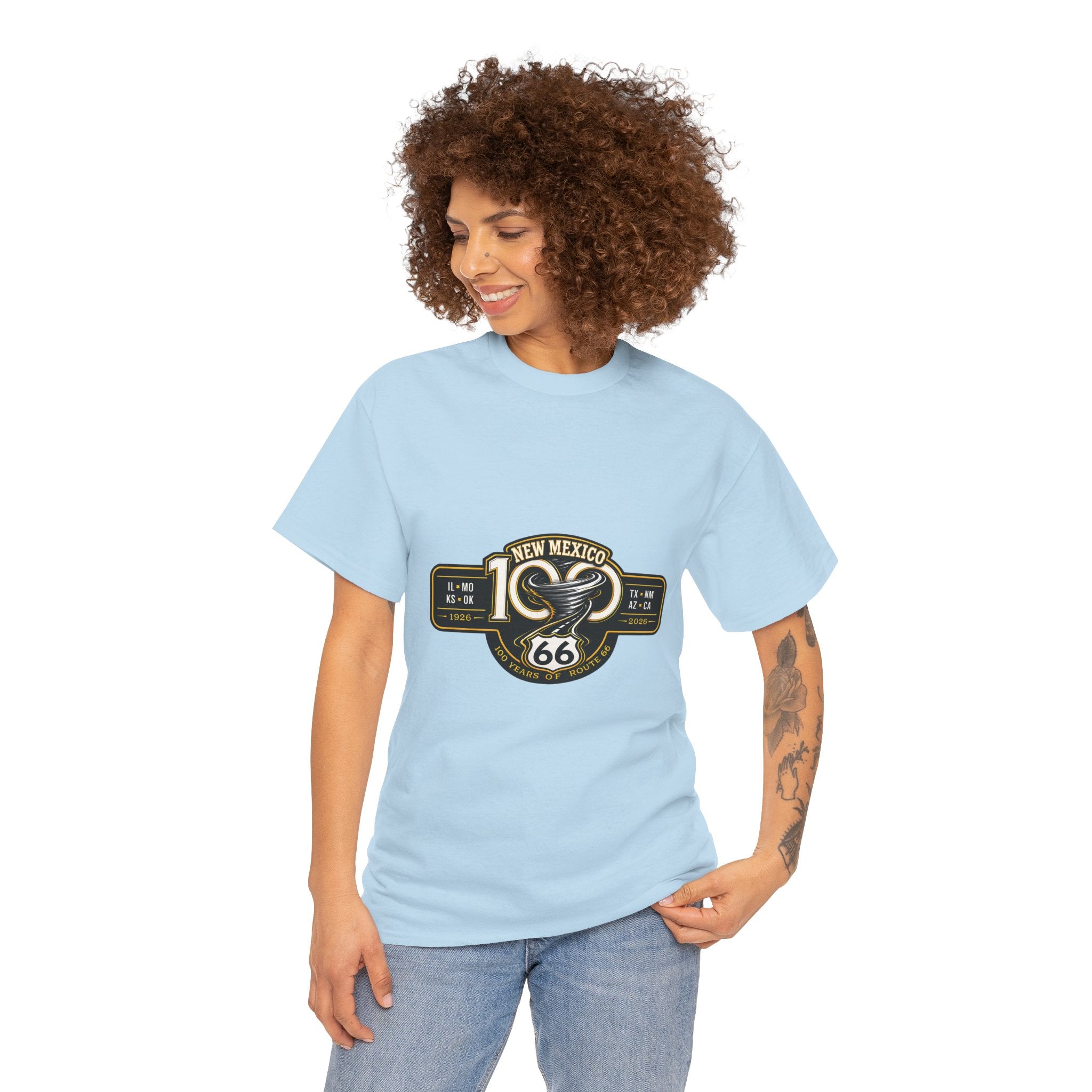 T-Shirt - New Mexico Route 66 Vintage Roadtrip Tee (10th Anniversary)