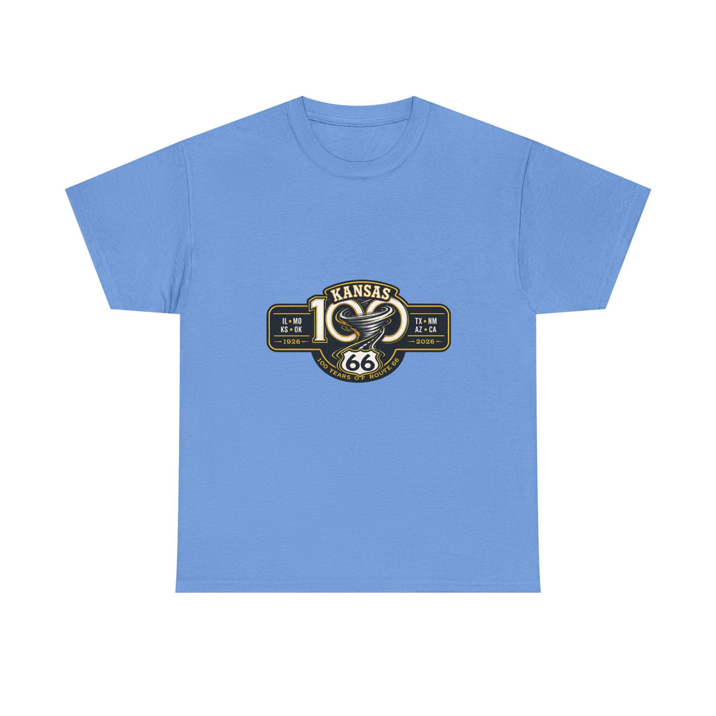 Kansas Route 66 Tee – Retro Vintage Road Trip T‑Shirt