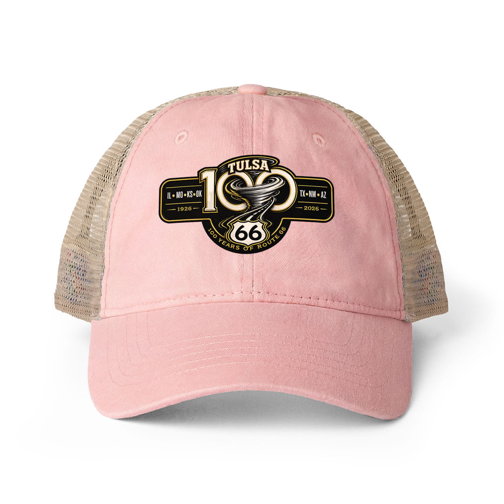 Women's Washed Mesh-Back Cap