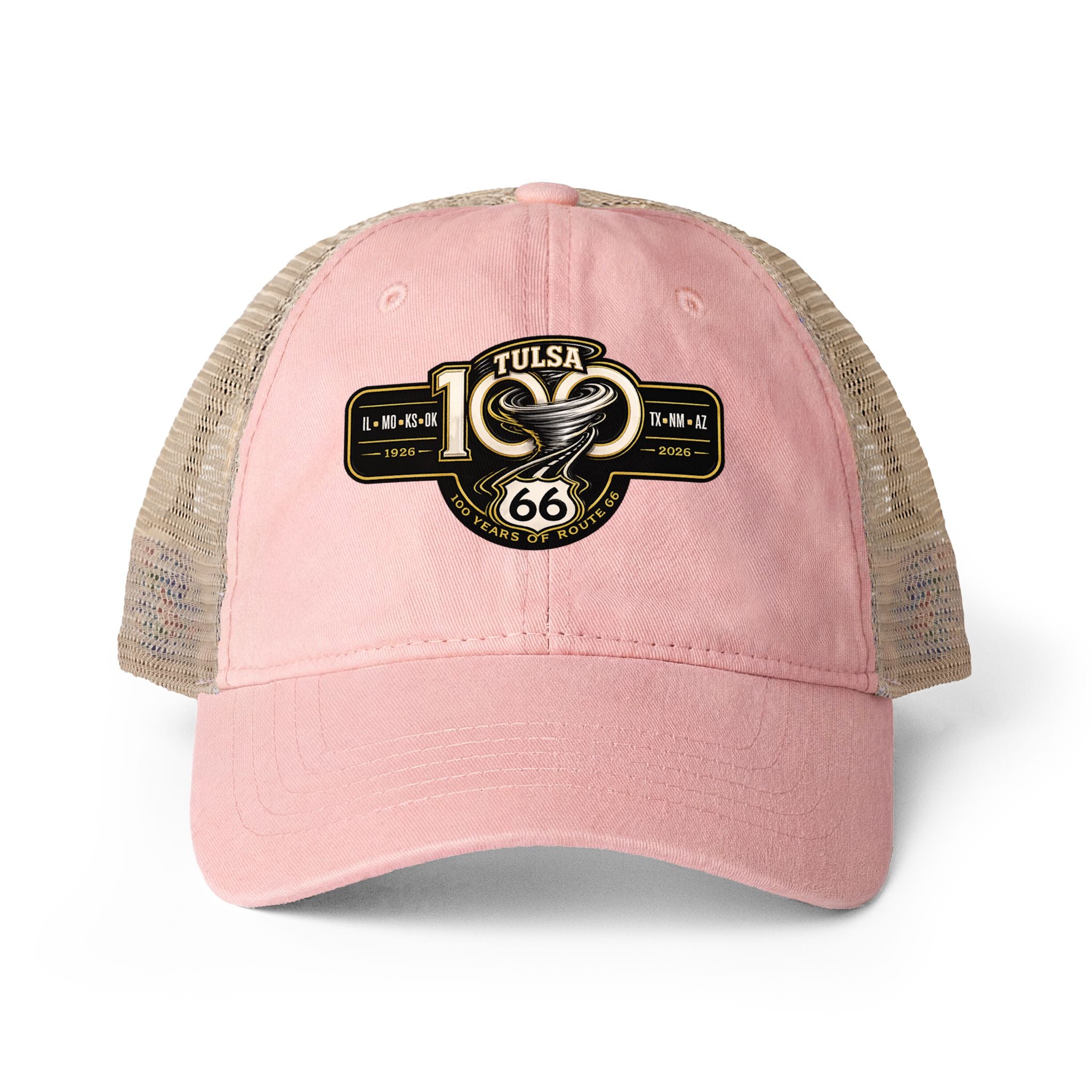 Women's Washed Mesh-Back Cap