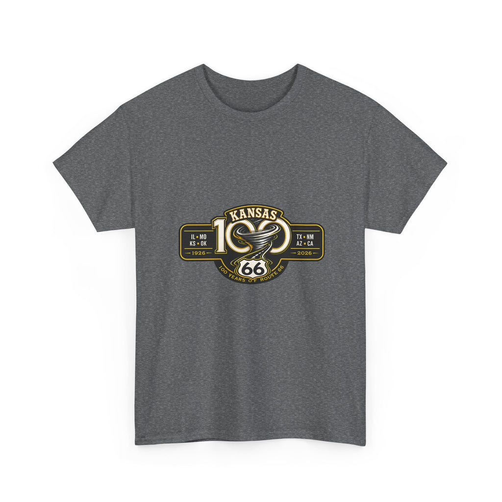 Kansas Route 66 Tee – Retro Vintage Road Trip T‑Shirt