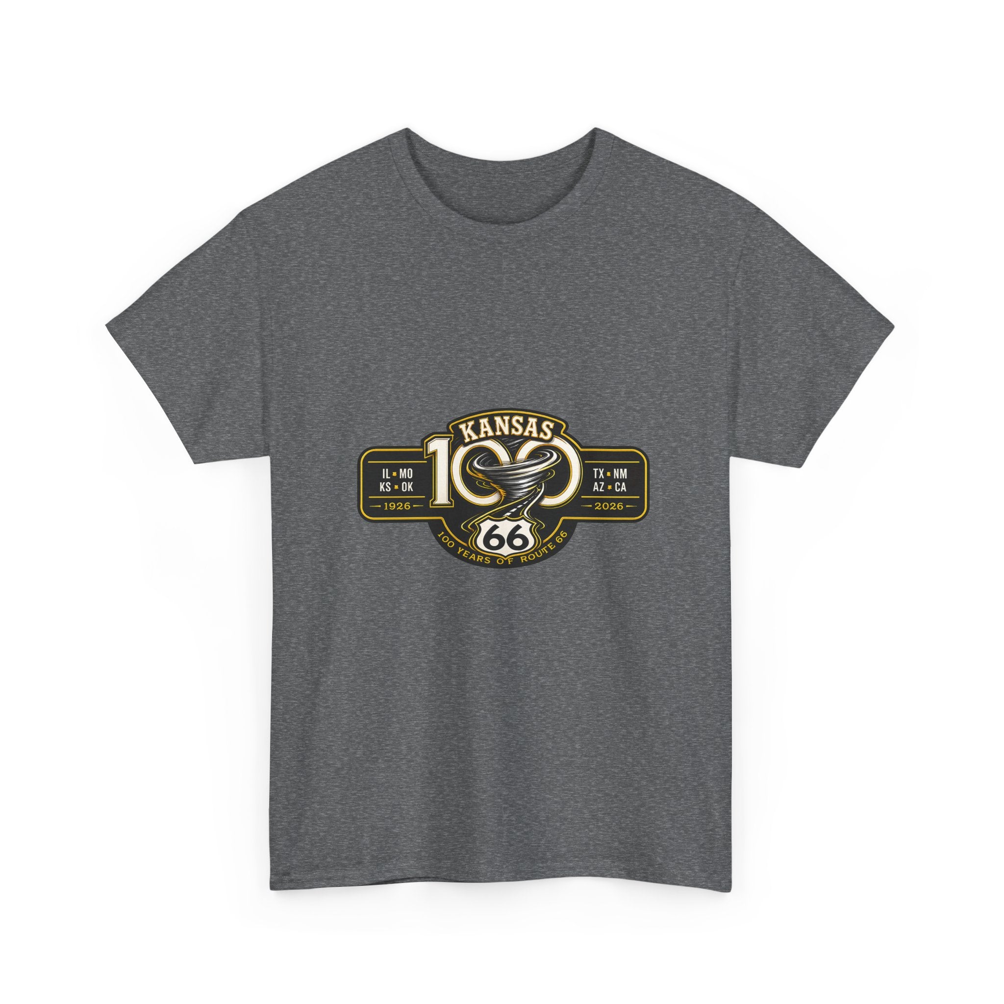 Kansas Route 66 Tee – Retro Vintage Road Trip T‑Shirt